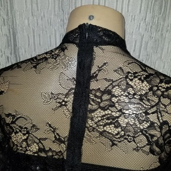 Long Sleeve Mesh Sheer See Through Jumpsuit medium - Picture 10 of 13